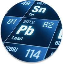Lead on the periodic table